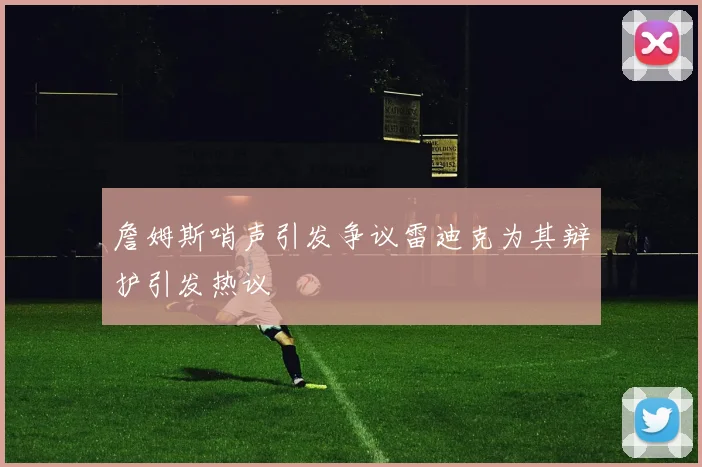 詹姆斯哨声引发争议雷迪克为其辩护引发热议